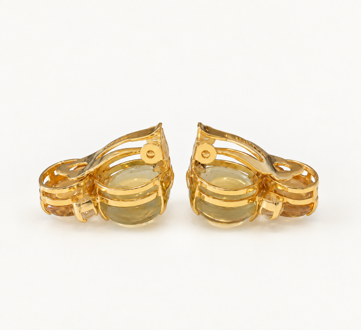 Double Stack - Lemon Quartz &  Green Quartz