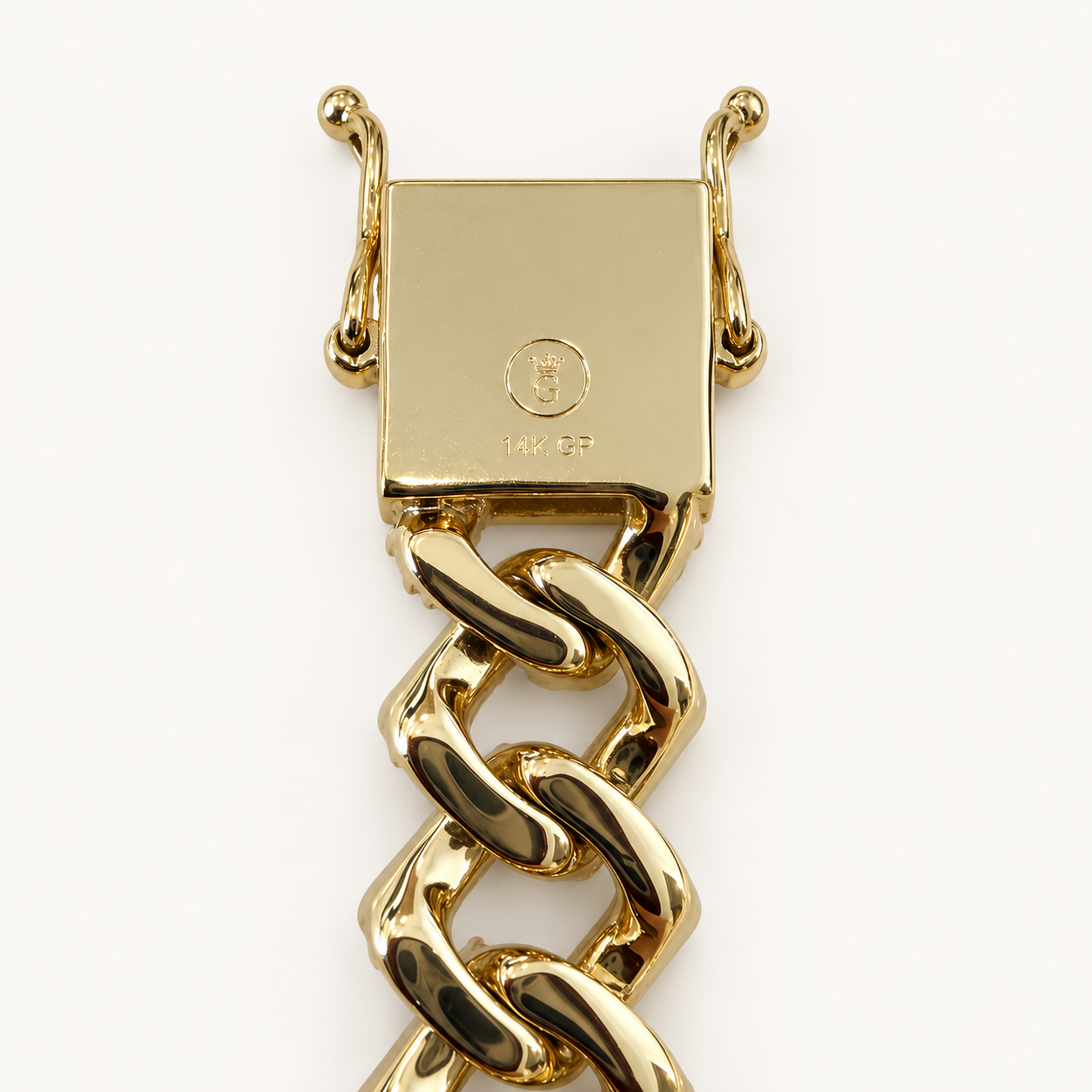 Pave Curb Link Bracelet