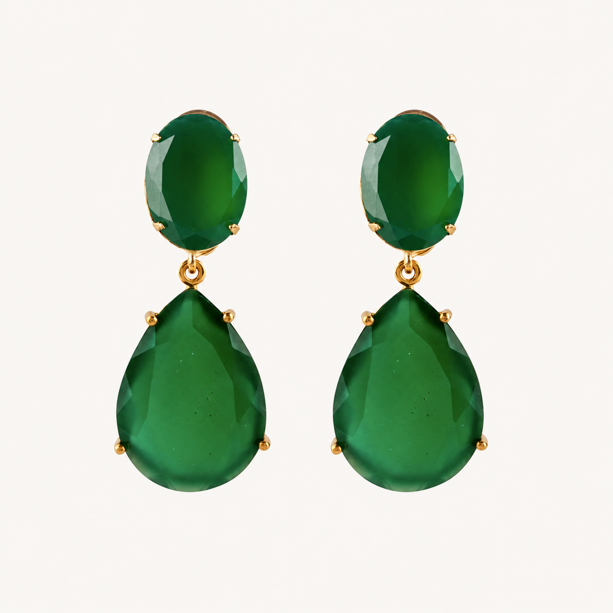 Verde Green Onyx Drops