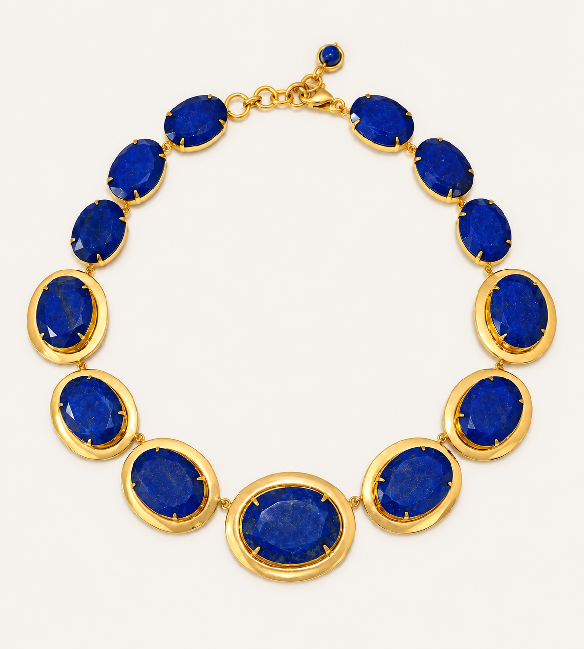 Capri Natural Lapis Lazuli Necklace