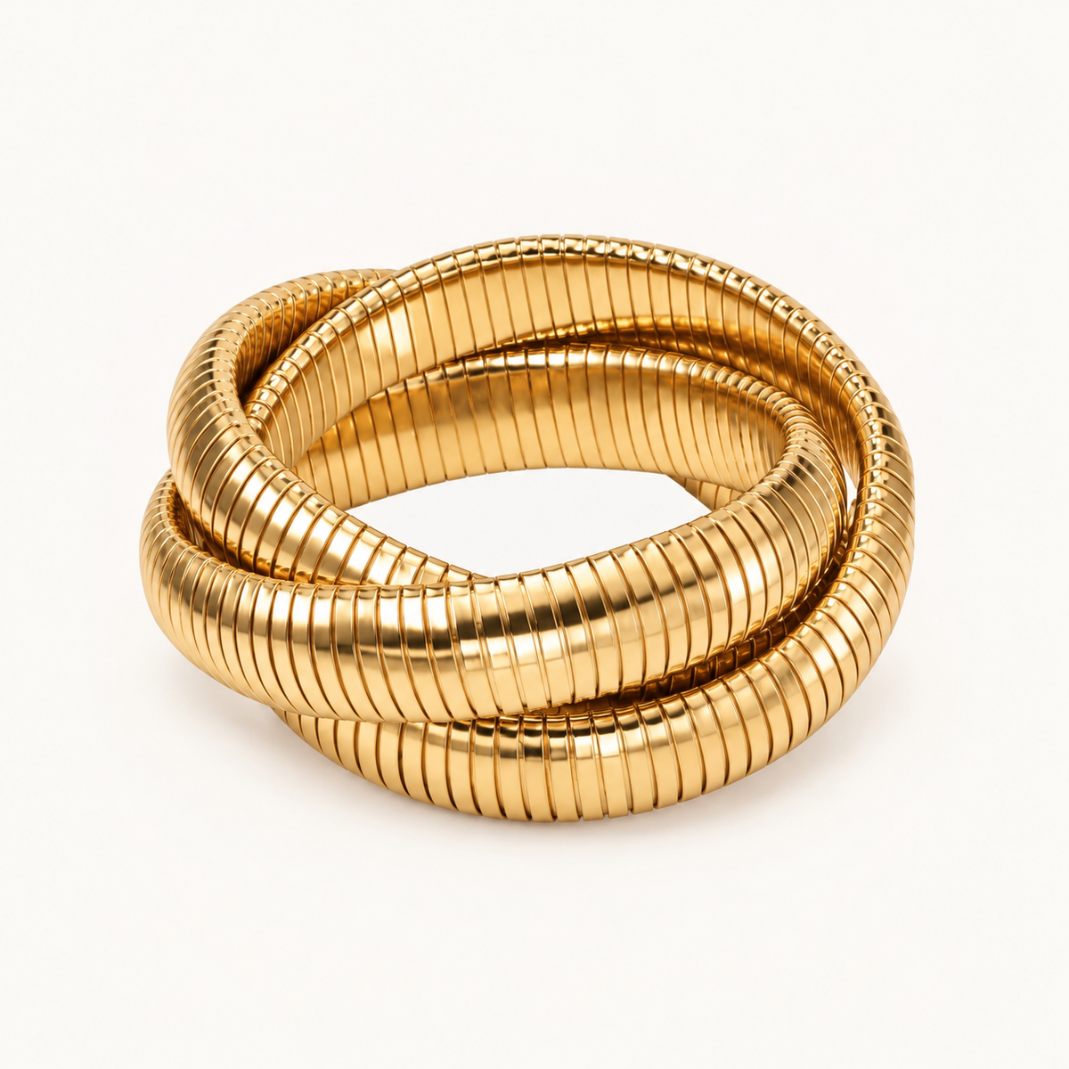 High Gloss Triple Wrap Bracelet