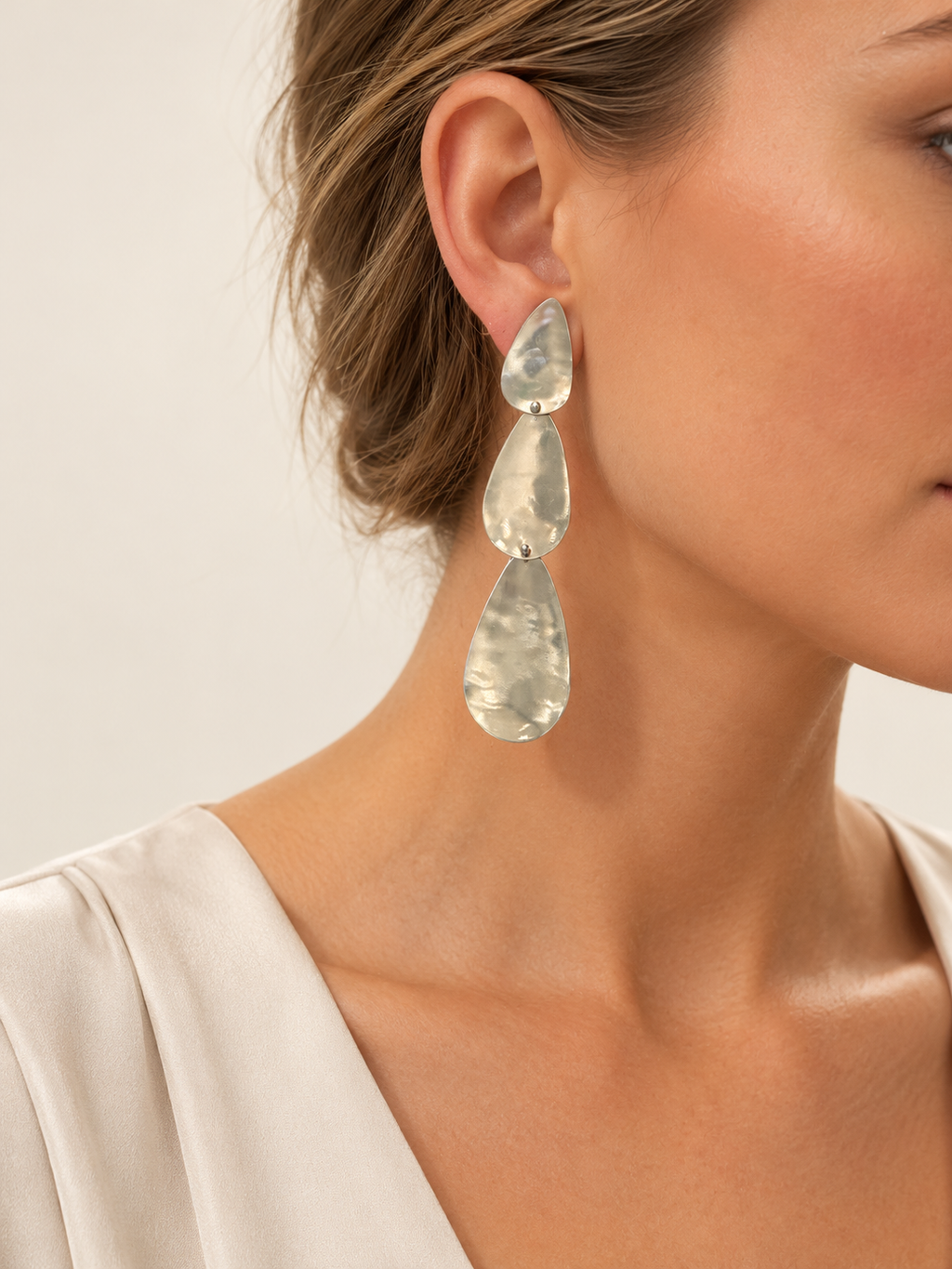 Triada Silver Teardrop