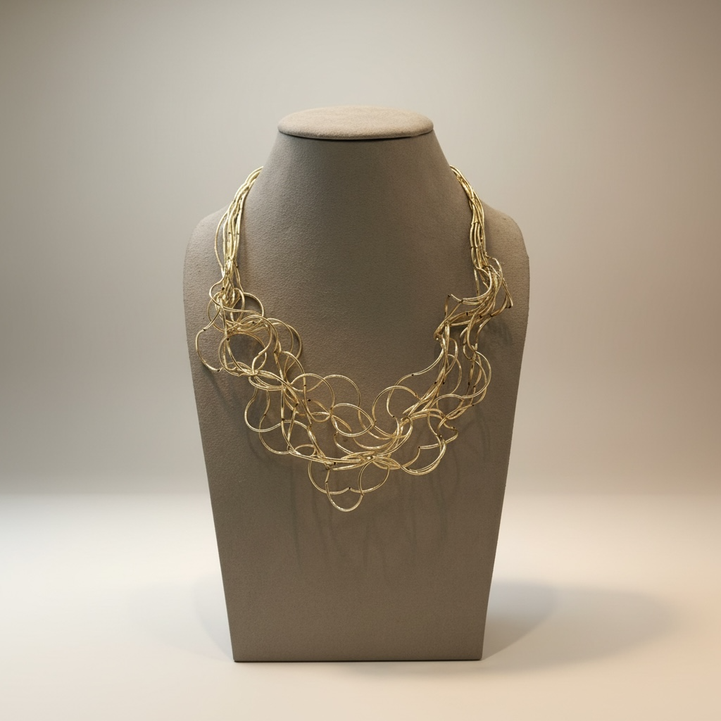 Lacey Swirl Necklace