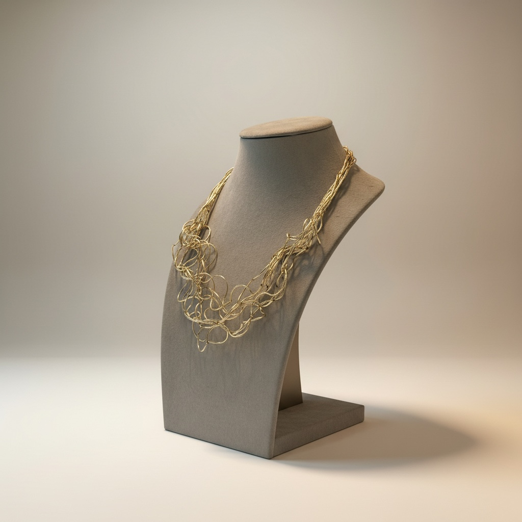 Lacey Swirl Necklace