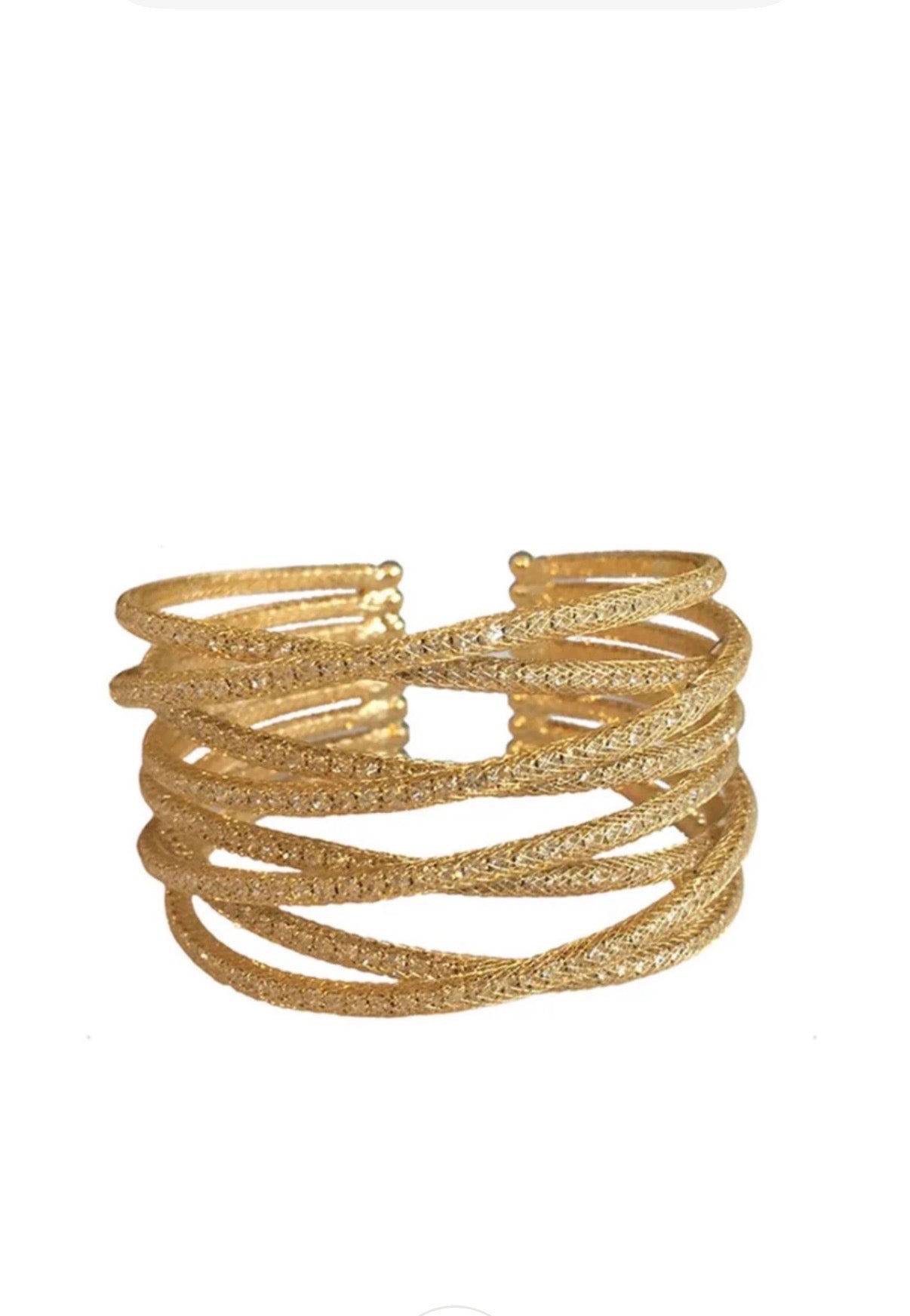 Riviera Mess Criss Cross Cuff