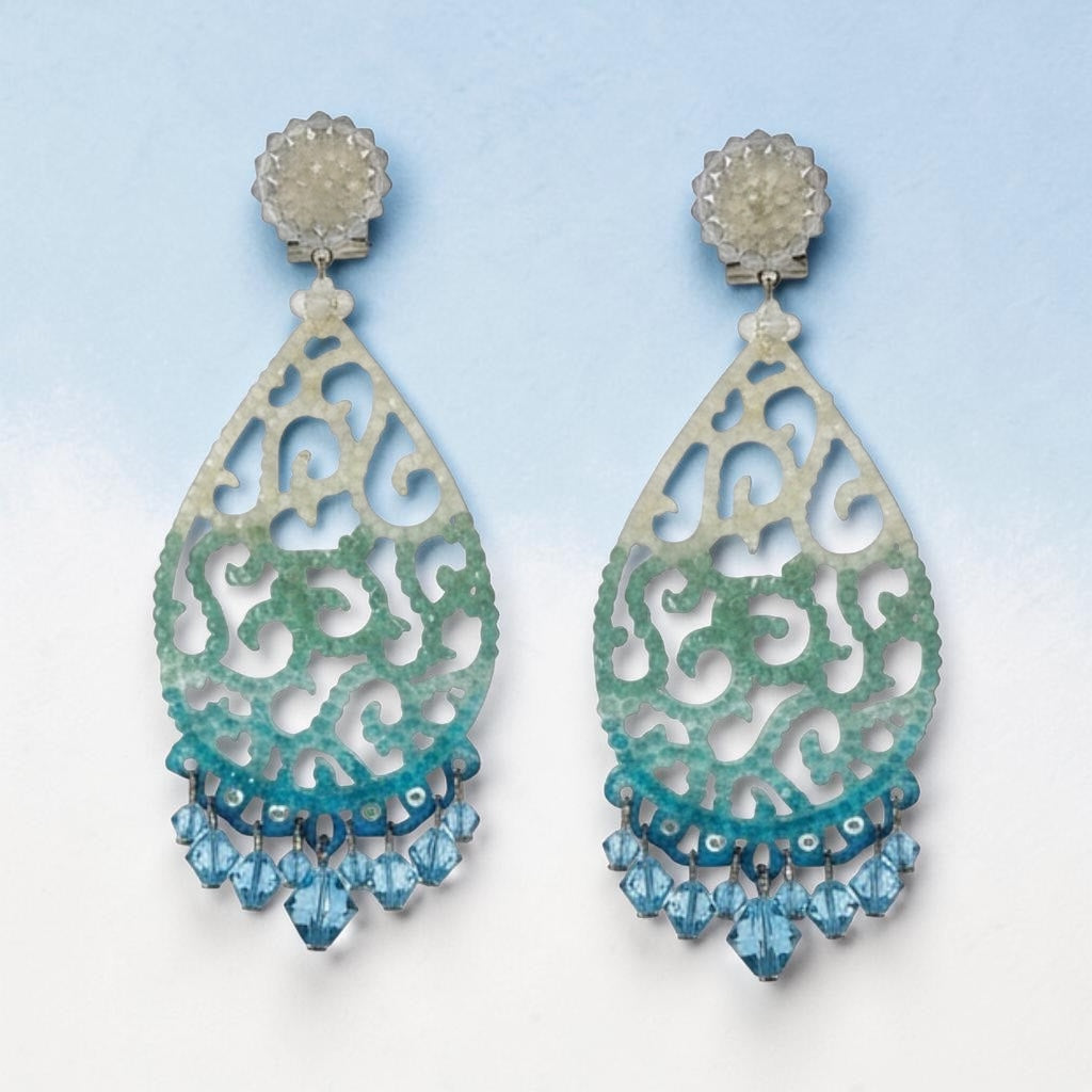 Swarovski Crystal Chandelier Drop Earrings