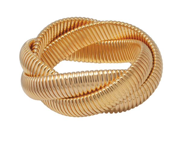 Bracelet Triple Gold Wrap